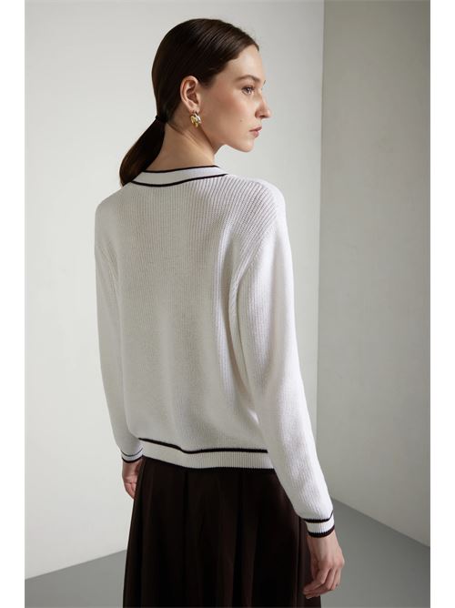 Maglia tennis a costa inglese KANGRA CASHMERE | 36300201